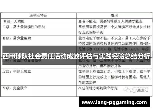 西甲球队社会责任活动成效评估与实践经验总结分析